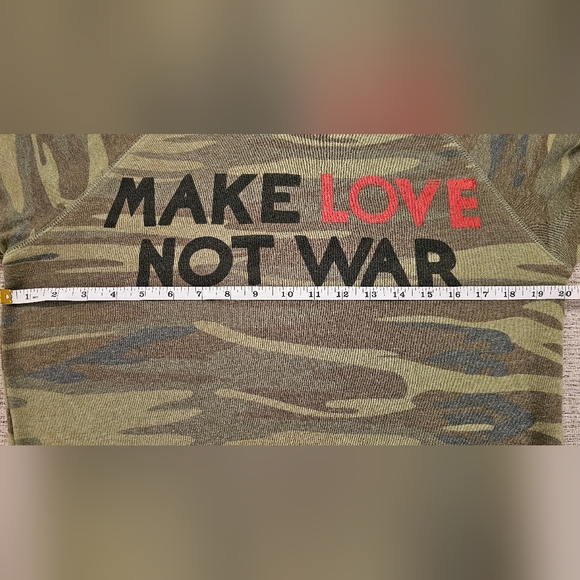 Make Love Not War Aviator Nation crew - Picture 5 of 5